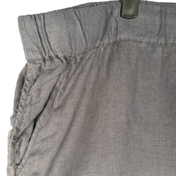 Caslon Women’s 100% Linen Pants Size 1X Pull On Elastic waistband - Picture 2 of 8